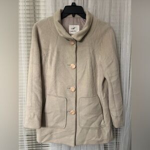 Andis.K.L   Jacket Women’s  Sz  19 By 31 Beige  M Cozy